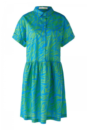 Dress in blue/green 0506