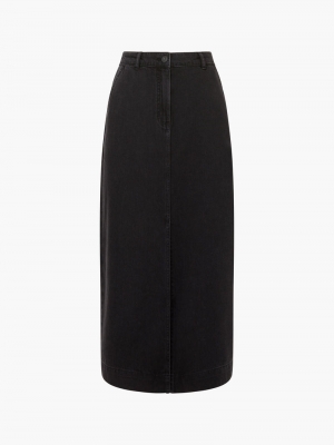 Denver midaxi skirt black