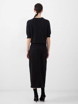 Denver midaxi skirt black