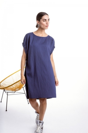 ELINA BLUE DRESS BLUE