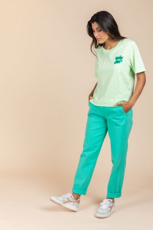 WE Trousers jade jade