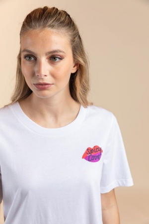 CAM T-shirt white White