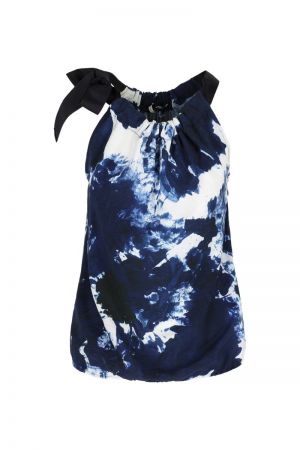 Printed top moonnavy moonnavy