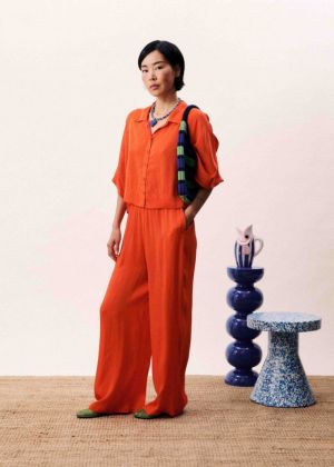 ECUME PANTALON orange ORANGE 