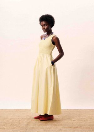 SELKIE ROBE BEURRE beurre