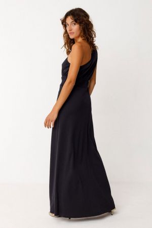 IRMA GOTS DRESS BLACK black