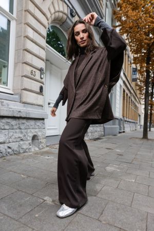 MILANO SAVOI Brown jacket brown