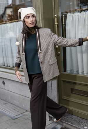 NANCY amari jacket brown