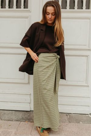 Skirt groene ruit Groene ruit