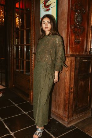 skirt khaki kant Kaki