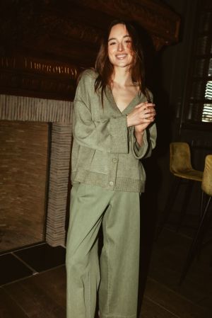 sweater groen Kaki