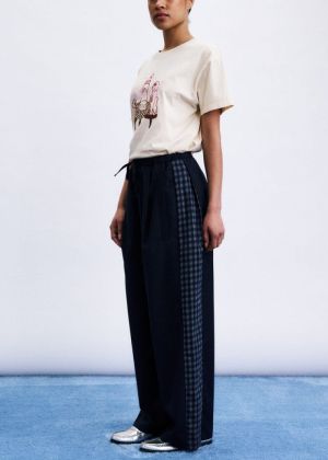 JIRISAN Pantalon BLEU 